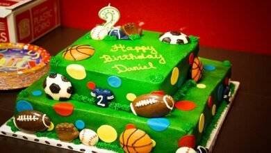 sports cakes